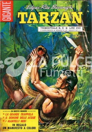 TARZAN GIGANTE PRIMA SERIE #     5