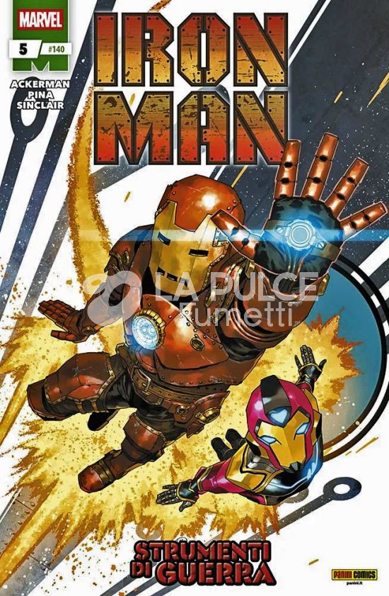 IRON MAN #   140 - IRON MAN 5