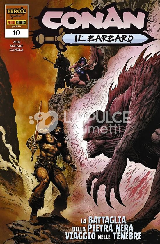 CONAN IL BARBARO #    28 - CONAN IL BARBARO 10 - LA BATTAGLIA DELLA PIETRA NERA