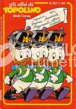 ALBI DELLA ROSA / ALBI DI TOPOLINO #  1153 + BOLLINO