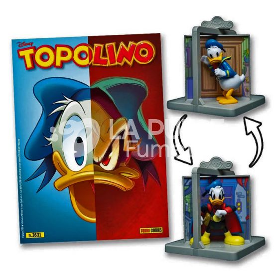 TOPOLINO LIBRETTO #  3631 + DIORAMA PAPERINO/PAPERINIK 1 (DI 2): PAPERINIK