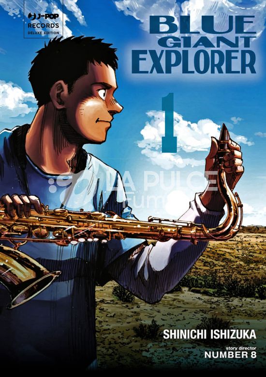BLUE GIANT EXPLORER #     1 + MINIPOSTER