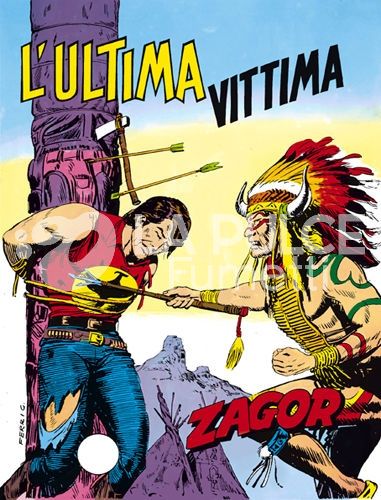 ZAGOR RISTAMPA #   116: L'ULTIMA VITTIMA