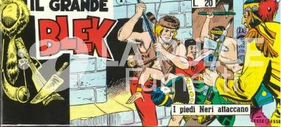 IL GRANDE BLEK - COLLANA FRECCIA ANASTATICA :  3A (III) SERIE A STRISCE 1/21 COMPLETA ( 43/63 )