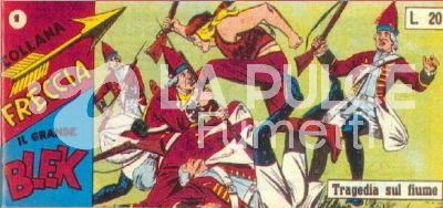 IL GRANDE BLEK - COLLANA FRECCIA ANASTATICA :  8A (VIII) SERIE A STRISCE 1/21 COMPLETA ( 148/168 )