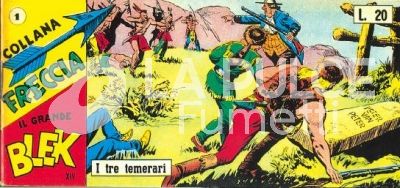 IL GRANDE BLEK - COLLANA FRECCIA ANASTATICA : 14A (XIV) SERIE A STRISCE 1/21 COMPLETA ( 274/294 )