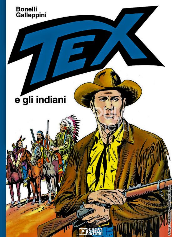 TEX E GLI INDIANI - CARTONATO