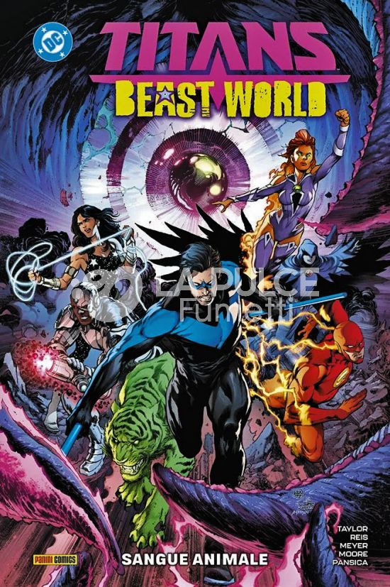 DC REBIRTH COLLECTION - TITANS - BEAST WORLD: SANGUE ANIMALE