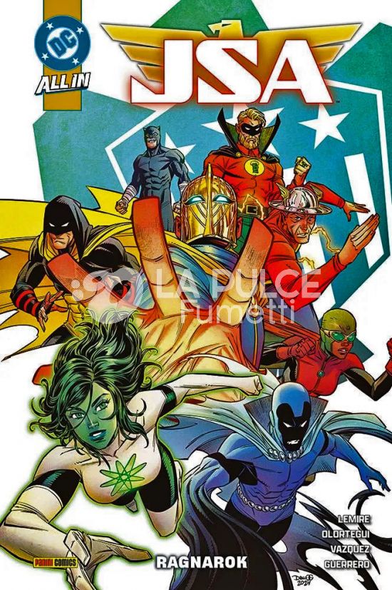 DC COLLECTION INEDITO - JSA #     1: RAGNAROK - ALL IN