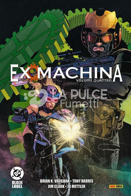DC BLACK LABEL DELUXE - EX-MACHINA #     4