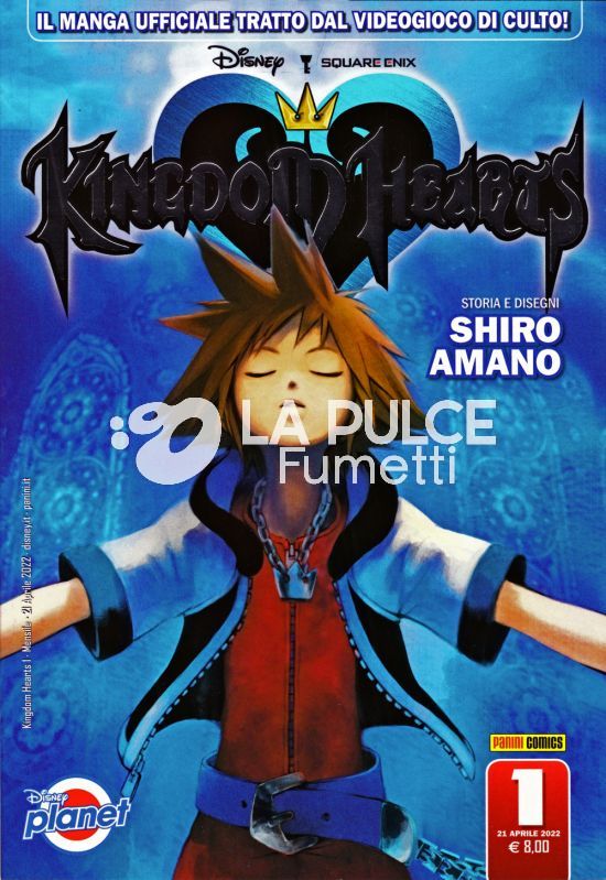 KINGDOM HEARTS 1/4 - KINGDOM HEARTS SILVER 1/4 COMPLETA NUOVI