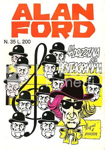 ALAN FORD ORIGINALE #    35: LA DOZZINA DEL PENTAGRAMMA