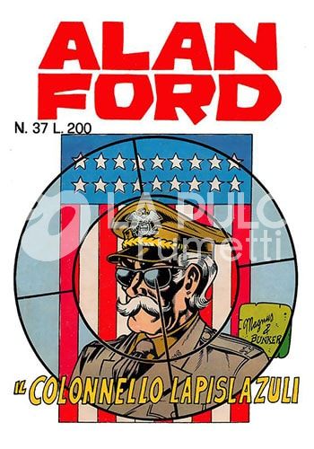 ALAN FORD ORIGINALE #    37: IL COLONNELLO LAPISLAZULI