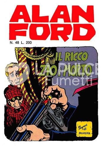 ALAN FORD ORIGINALE #    48: IL RICCO ZIO E' MORTO