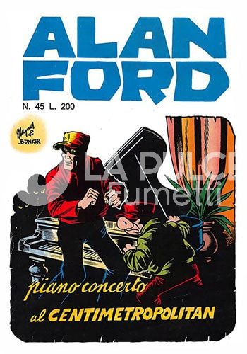 ALAN FORD ORIGINALE #    45: PIANO CONCERTO AL CENTIMETROPOLITAN