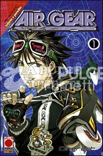 MANGA SUPERSTARS #    28 - AIR GEAR  1 + ADESIVI