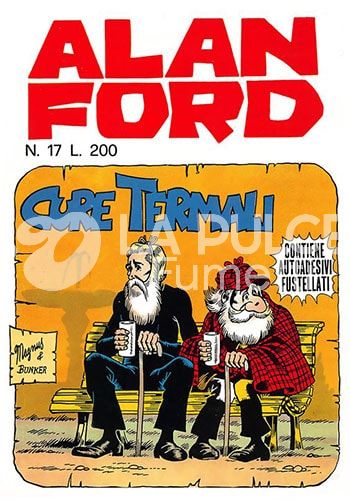 ALAN FORD ORIGINALE #    17: CURE TERMALI + ADESIVI