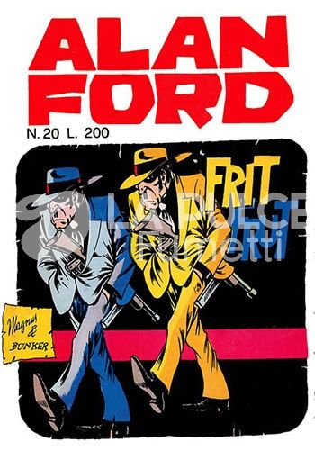 ALAN FORD ORIGINALE #    20: FRIT FRUT + ADESIVI