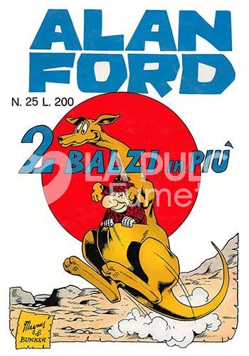 ALAN FORD ORIGINALE #    25: 2 BALZI IN PIU'