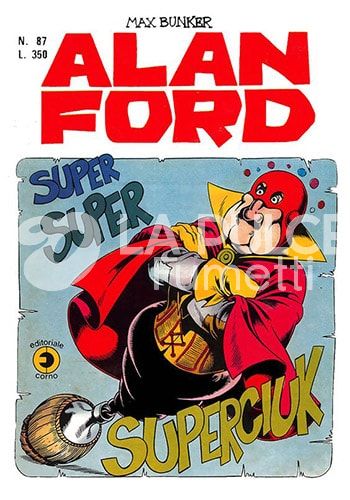 ALAN FORD ORIGINALE #    87: SUPER SUPER SUPERCIUK