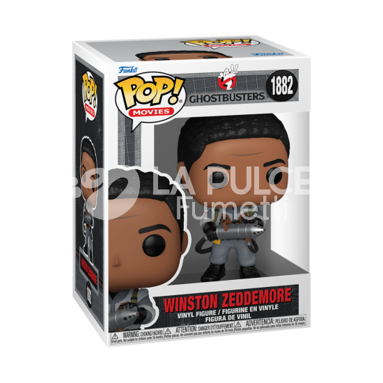 GHOSTBUSTERS 2: WINSTON ZEDDEMORE - VINYL FIGURE #   1883 - POP FUNKO MOVIES