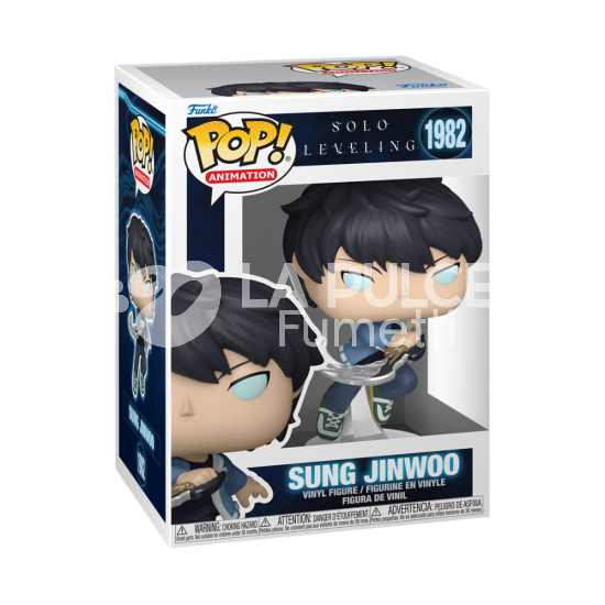 SOLO LEVELING : SUNG JINWOO - VINYL FIGURE # 1982 - POP FUNKO ANIMATION
