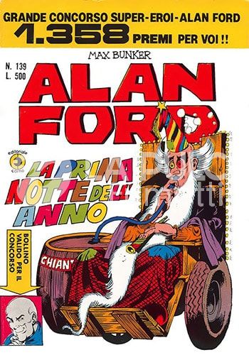 ALAN FORD ORIGINALE #   139: LA PRIMA NOTTE DELL'ANNO