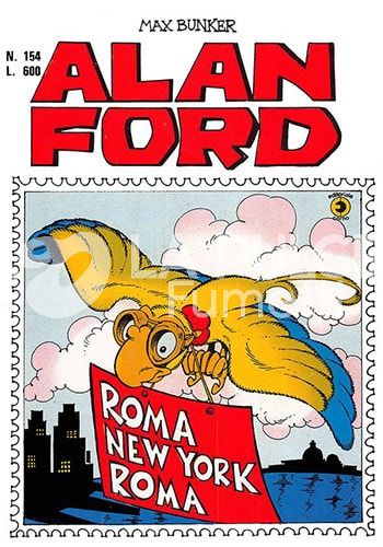 ALAN FORD ORIGINALE #   154: ROMA NEW YORK ROMA