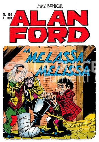 ALAN FORD ORIGINALE #   156: LA MELASSA DI MELISSA