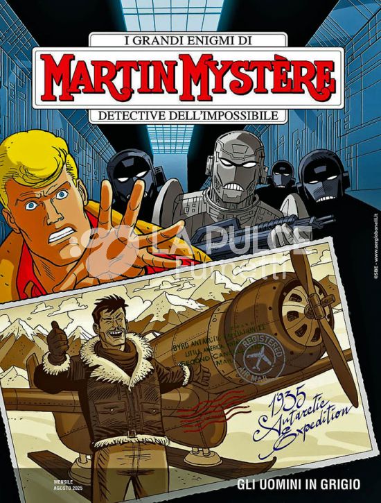 MARTIN MYSTERE ORIGINALE #   426: GLI UOMINI IN GRIGIO