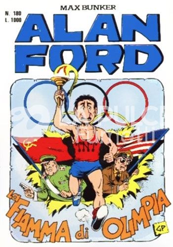 ALAN FORD ORIGINALE #   180: LA FIAMMA DI OLIMPIA
