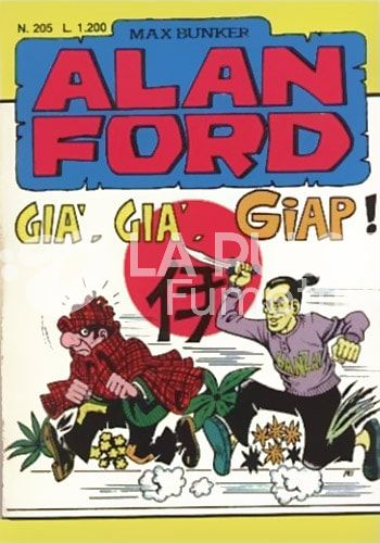 ALAN FORD ORIGINALE #   205: GIA' GIA' GIAP