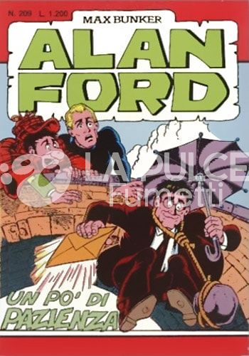 ALAN FORD ORIGINALE #   209: UN PO'  DI PAZIENZA