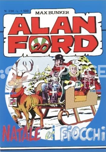 ALAN FORD ORIGINALE #   234: NATALE COI FIOCCHI