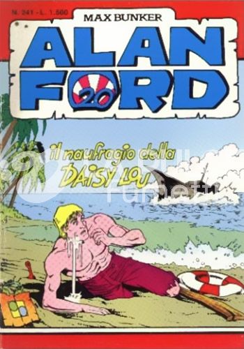ALAN FORD ORIGINALE #   241: IL NAUFRAGIO DELLA DAISY LOU