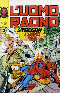UOMO RAGNO #   147: STREGON L'UOMO DINOSAURO