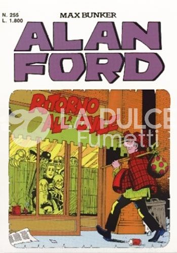 ALAN FORD ORIGINALE #   255: RITORNO ALL'OVILE