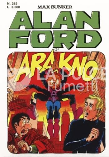 ALAN FORD ORIGINALE #   283: ARAKNO