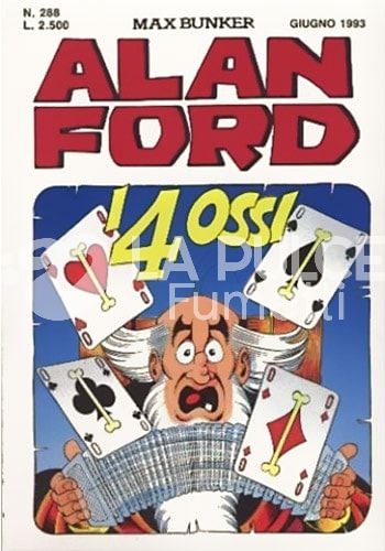 ALAN FORD ORIGINALE #   288: I 4 OSSI