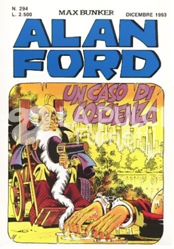 ALAN FORD ORIGINALE #   294: UN CASO DI COSCIENZA