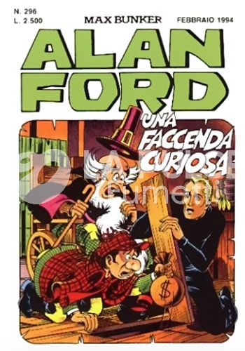ALAN FORD ORIGINALE #   296: UNA FACCENDA CURIOSA