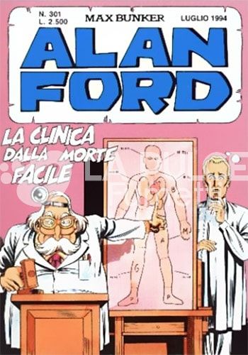 ALAN FORD ORIGINALE #   301: LA CLINICA DELLA MORTE FACILE