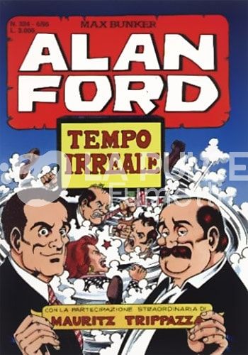 ALAN FORD ORIGINALE #   324: TEMPO IRREALE