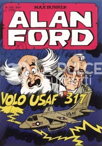 ALAN FORD ORIGINALE #   338: VOLO USAF 317