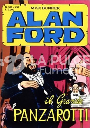 ALAN FORD ORIGINALE #   339: IL GRANDE PANZAROTTI