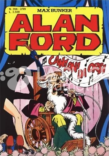 ALAN FORD ORIGINALE #   356: CANZONI DA ORBI