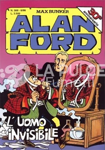 ALAN FORD ORIGINALE #   360: L'UOMO INVISIBILE