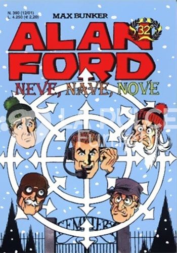 ALAN FORD ORIGINALE #   390: NEVE, NAVE, NOVE