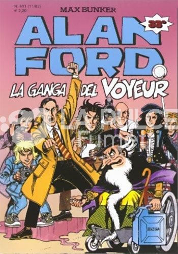 ALAN FORD ORIGINALE #   401: LA GANGA DEL VOYEUR