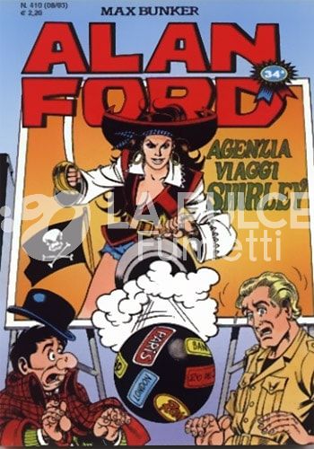 ALAN FORD ORIGINALE #   410: AGENZIA VIAGGI SHIRLEY
